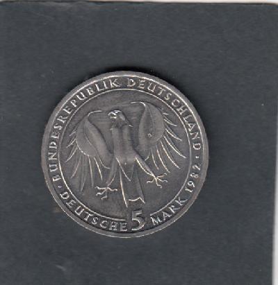 Beschrijving: 5 Mark GOETHE